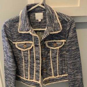 Anthropologie cropped jacket